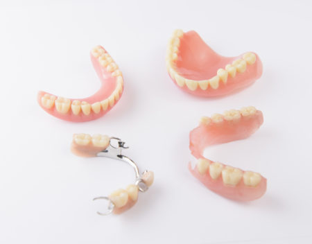 Different types of dentures